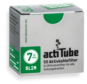actiTube Slim 7mm (50 Filter)