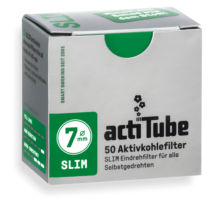 actiTube Slim 7mm (50 Filter)
